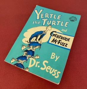 Vintage 1970s ☆ Dr. Seuss ☆ Yertle the Turle & Gertrude McFuzz Mini - Picture 1 of 6
