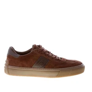 TOD'S men shoes Dark brown suede sneaker with logo XXM03E0GC50MJHPL3X - Bild 1 von 7