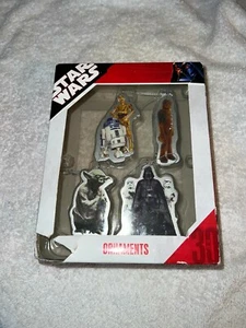 Star Wars Christmas Tree Ornaments! 4 Piece Set! New in Box! Limited Edition! - Picture 1 of 2