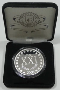 2000 Freedom XXI Century 1oz .999 Fine Silver Proof-like Round in Box - Picture 1 of 5