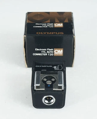 -[EX] SISTEMA OM OLYMPUS TTL CONECTOR AUTOMÁTICO T20 PARA OM-2N, OM-2, OM-1N Foto 1 de 4