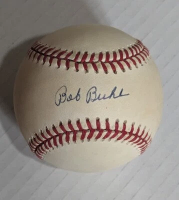 鲍勃·布尔签名亲笔签名棒球 JSA 正品证书 — 第 1/2 张图片