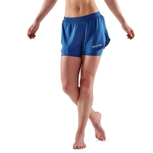 SKINS Compression Series-3 Women's Superpose Shorts Marine Blue S New with Tags - Picture 1 of 13