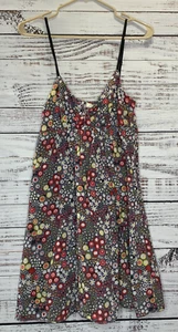 Energie Dress Junior L Multicolor Sleeveless Spaghetti Strap Mini Cotton  - Picture 1 of 12