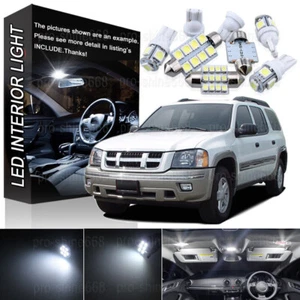 11x LED Lights White Package Kit Car Interior Bulbs for Isuzu Ascender 2003-2007 - Picture 1 of 9