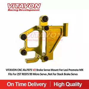 Vitavon V2 Brake Servo Mount For Losi Promoto Fits For 25T REEFS 99 Micro Servo - Picture 1 of 12