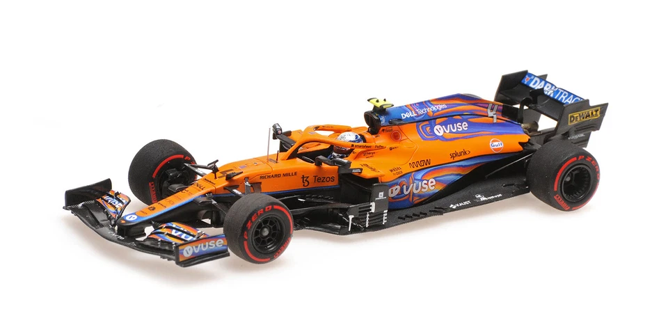 Minichamps 1 43 McLAREN MCL35M LANDO NORRIS ABU DHABI GP 2021 - 537216604