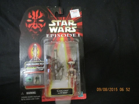 star wars episode 1 phantom menace gasgano 3.75in. action figure Cover