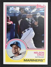 2015 Topps Archives #270 Nelson Cruz - NM-MT