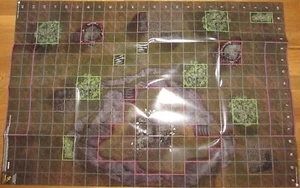 BATTLEFIELD / MINES OF MORIA Lord of the Rings LOTR HeroClix Map - Picture 1 of 2