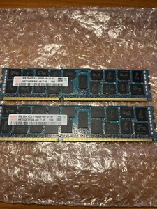 lot of 2  8GB Hynix 2Rx4 PC3L-10600R HMT31GR7BFR4A-H9 - Picture 1 of 2