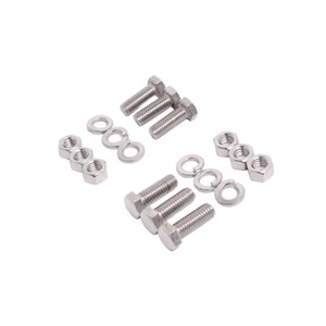 Header Collector Bolt Kit 3/8"-16 X 1" Exhaust Bolts HEX Stainless 6 Piece Kit - Picture 1 of 1