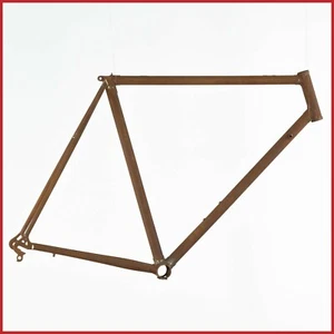 NOS OLMO SINTEX COLUMBUS SLX STEEL FRAME VINTAGE ROAD BIKE NEW 90s RAW LUGS 61 - Picture 1 of 7