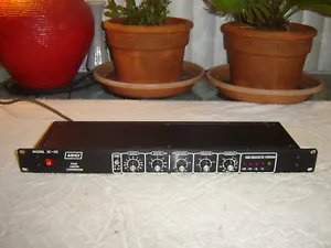 Ashly SC-50, 80s Black Version, Peak Limiter Compressor, Vintage Rack  - Picture 1 of 12