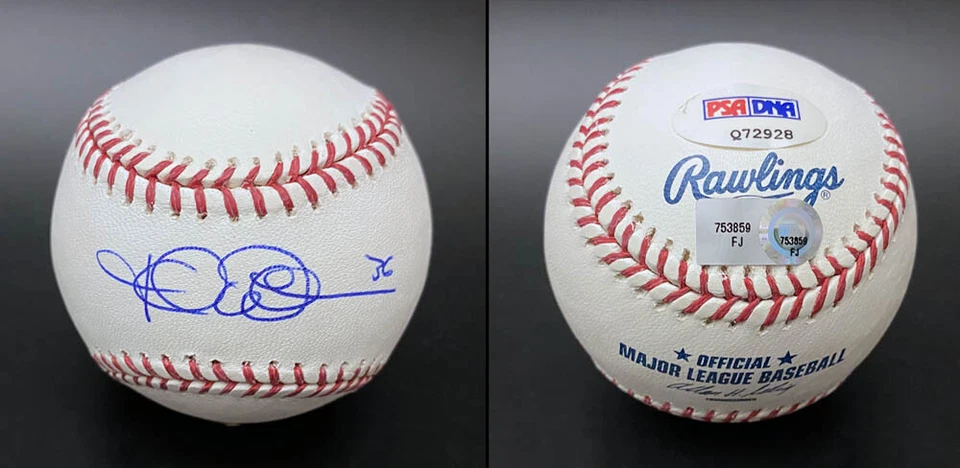 Jered Weaver SIGNED ROMLB Baseball LA Angels + No Hitter PSA/DNA AUTOGRAPHED - Image 1 of 1