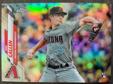 2020 Topps Chrome Zac Gallen Refractor Rookie RC #132 Arizona Diamondbacks