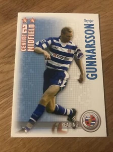 Brynjar Gunnarsson Reading FC Shoot Out 2006/07 Football Card - Picture 1 of 2