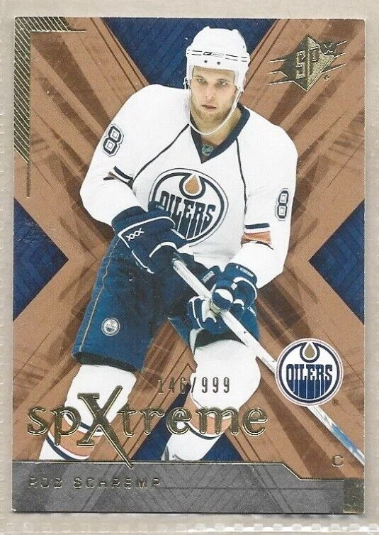 Rob Schremp Edmonton Oilers 2007-08 SPx SPXtreme /999 #X51 - Image 1 of 1