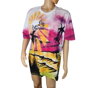 Born Fly Men's "Fly 'N Free " Multicolor Graphic Print T-Shirt Size 2XL (40) - Picture 1 of 9