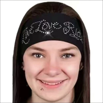 DIADEMA MUJER LIVE LOVE RIDE ESTRÁS MOTO Foto 1 de 2