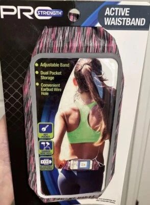 PRO Strength Active Waistband Smartphone Holders Womens Activewear - Image 1 of 3