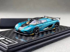EY FA 1:64 Blue Agera RS RSR Racing Sports Model Diecast Resin Car - Picture 1 of 10