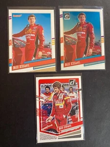Bill Elliott - 2024 Panini Donruss 3 Card Driver Package - Picture 1 of 2