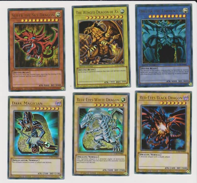 Yu-Gi-Oh!Legendary Collection 25th Anniversary Promo 6er Set LC01-EN001 -006 NM✅ - Bild 1 von 2