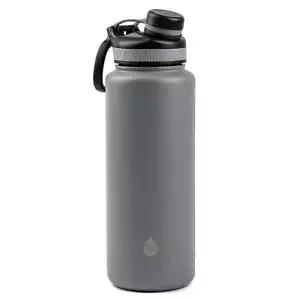 Stainless Steel Water Bottle 40 fl oz Grey - Picture 1 of 2