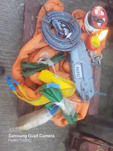 Winch And 20m TRACTEL tirfor Rope STROPS Inc VAT and delivery - Picture 1 of 10