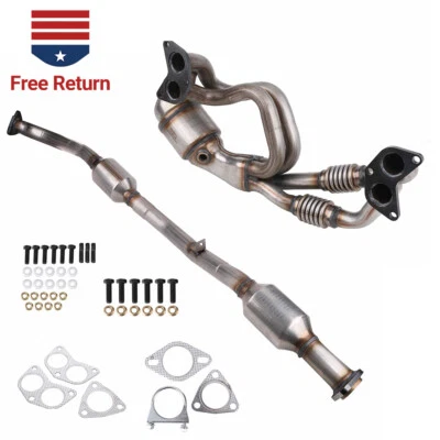 Convertidor catalítico 2 piezas para Subaru Impreza Forester Legacy Outback 2006-2012 Foto 1 de 4