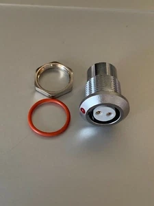 ODU Mini-Snap runde Buchse 2-poliger Stecker - Bild 1 von 5