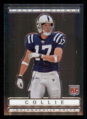 2009 Topps Platinum #153 Austin Collie RC - Image 1 of 2