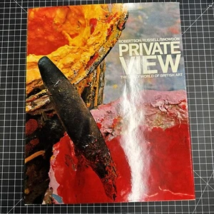 Private View The Lively World of British Art 1965 Hardcover Book First Edition - Picture 1 of 8