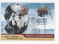 2006-07 Hershey Bears (AHL) Pete Vandermeer