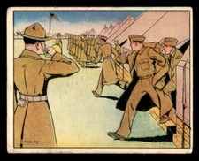 1941 R157 Gum Uncle Sam #1 You'Re In The Army Now VG *d2