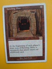 MTG Howling Mine card 6th edition rare  as pics