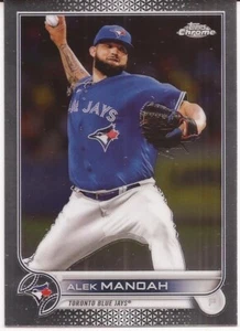 2022 TOPPS CHROME BASE SET -  # 36 - ALEK MANDAH - TORONTO BLUE JAYS - Picture 1 of 1