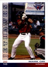 2010 Lancaster Jethawks Grandstand #20 Mark Ori Niles Illinois IL Baseball Card
