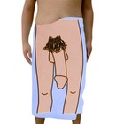 Creative Bath Towel Adult Funny Print Shower Body Wrap Soft Beach Towel Blanket