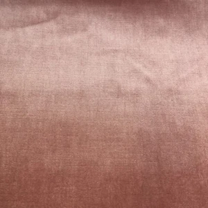 PLAIN PINK VELOUR UPHOLSTERY FABRIC, MATERIAL No. 235K - Picture 1 of 2
