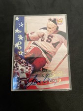 1995 Signature Rookies #10 Jim Craig AUTOGRAPHED  1980 GLD MIRACLE ON ICE Mint