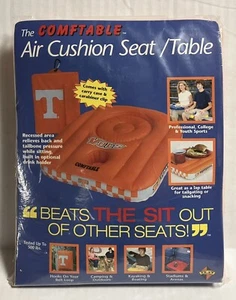 Vtg Tennessee Volunteers Vols Air Cushion Stadium Seat Table w Drink Holder NOS - Picture 1 of 5