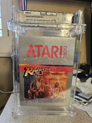RAIDERS OF THE LOST ARK - Atari 2600 - WATA GRADED 9.6 MINT* BRAND NEW - Image 1 of 4