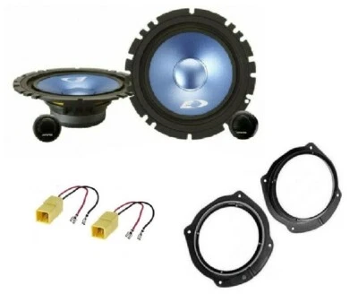 ALPINE SXE-17CS KIT 4 CASSE FIAT STILO BRAVO CROMA SUPP/CONN ALTOPARLANTI AUTO - Immagine 1 di 3