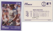 1990 Star Jose Canseco Purple Jose Canseco #2