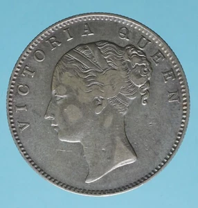 INDIA VITTORIA RUPIA 1840 MONETE DA COLLEZIONE SILVER COIN ARGENTO NUMISMATICA - Imagen 1 de 2