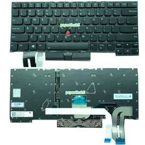 Nowa klawiatura Lenovo ThinkPad P1 X1 Extreme Gen 1 Gen 2 US czarna z podświetleniem - Zdjęcie 1 z 3