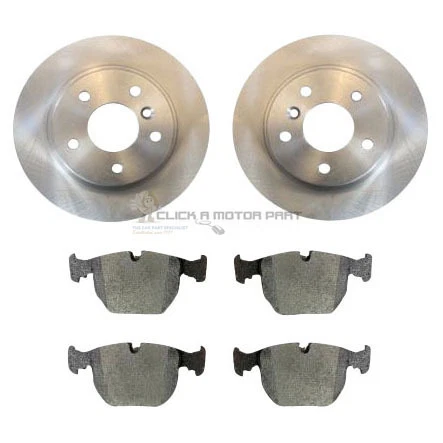 JUEGO DE 2 DISCOS Y PASTILLAS DE FRENO DELANTEROS PORSCHE BOXSTER 2.7 2004-2009 NUEVO Foto 1 de 1