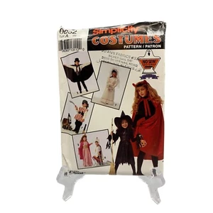 Simplicity Pattern Children's Sm-Lg Witch, Pirate, Dracula Halloween Costumes - Picture 1 of 2